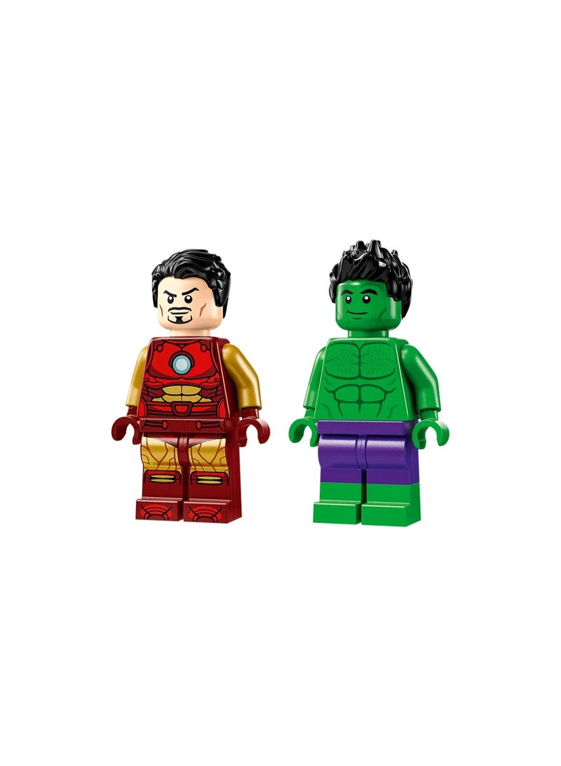 ليغو الرجل الحديدي مع الدراجة وهالك - Image 4