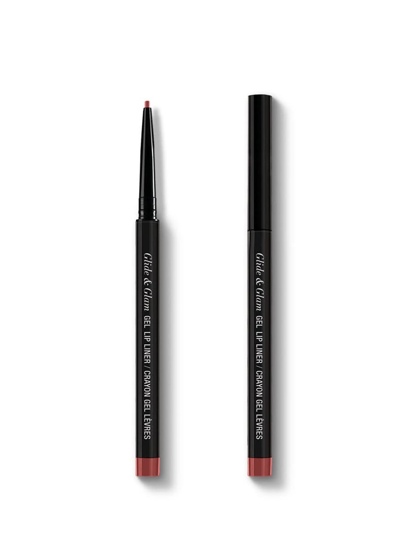 Absolute New York Absolute New York Glide  Glam Gel Lip Liner MDGL11 Soft Rose 8 Oz 