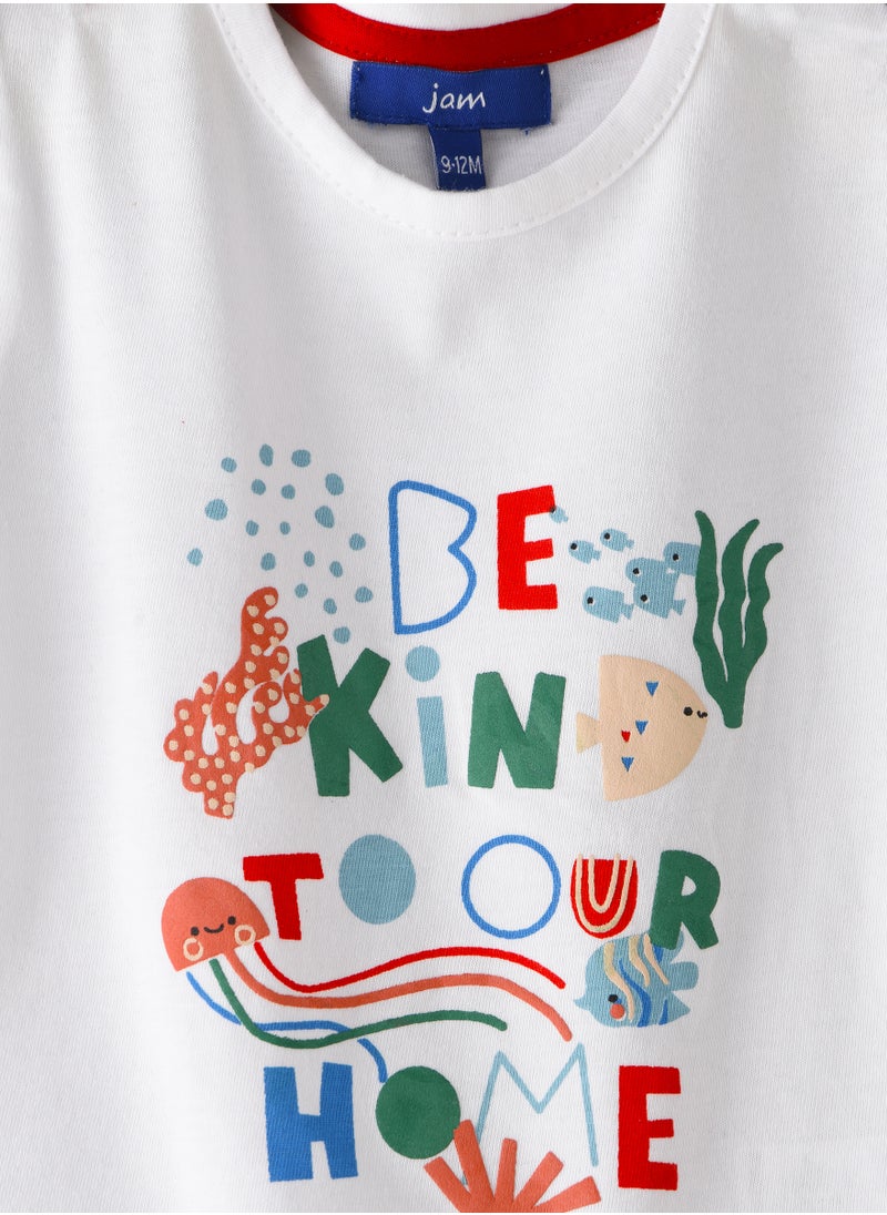 JAM Boys' Short-Sleeve Cotton Tees for Spring & Summer | Playful Prints  - Image 3