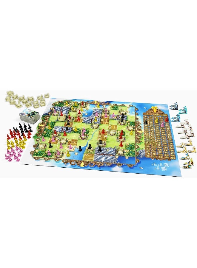 IELLO: Bunny Kingdom, Strategy Board Game, Expand Your Fief by Just a Hare, 45 Minute Play Time, 2 to 4 Players, for Ages 14 and Up - Image 4