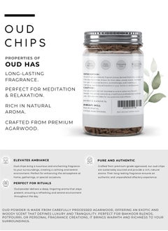 Awafi Mill AWAFI MILL Oud Chips | Agarwood Chips | Natural Incense  - Image 3