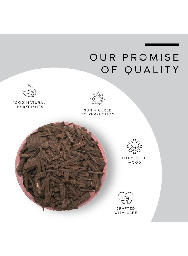 AWAFI MILL Oud Chips (Agarwood) 100g (3.5 Oz) | Aquilaria/Gyrinops Incense Wood for Charcoal & Bakhoor Burners - Image 5