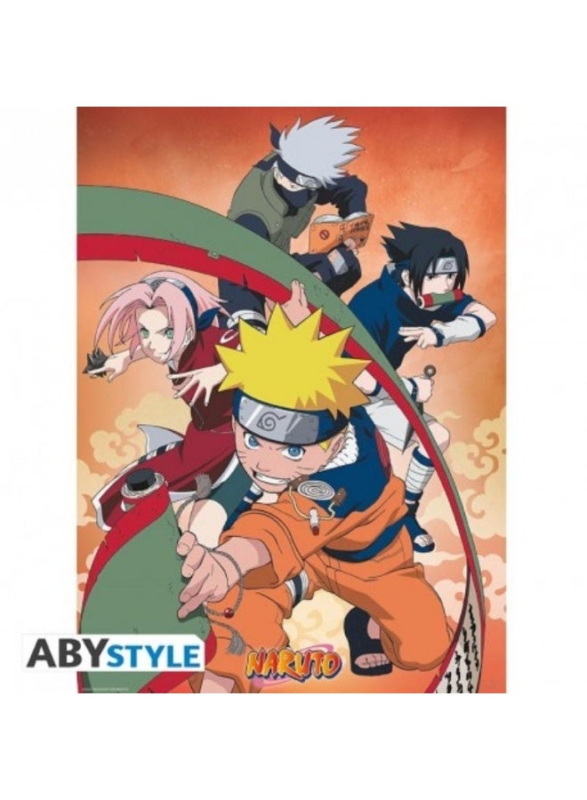 Naruto ShippudenTeam 7 52X38 cm Poster by Abysse