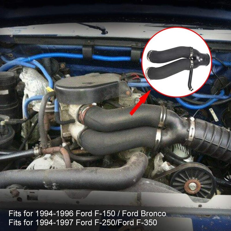 Surwit Air Cleaner Duct Hose for Ford F150, Bronco, F250, F350 (1994-1997) - Image 2
