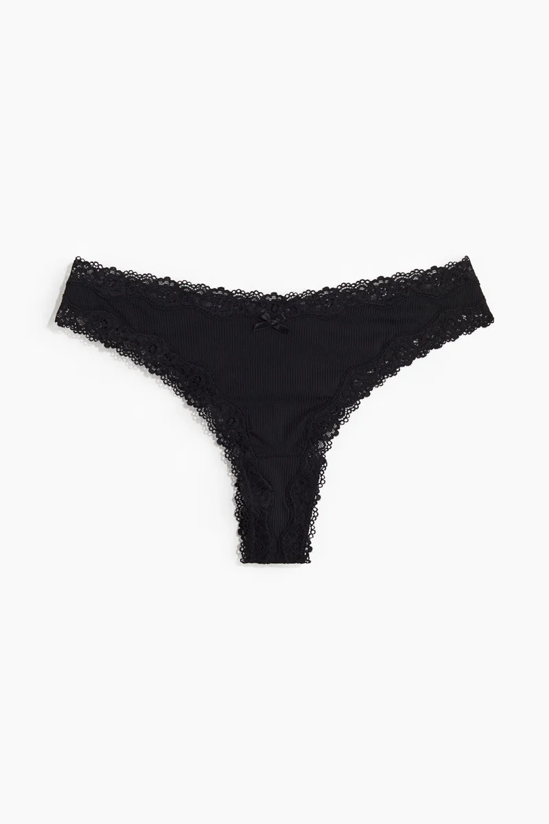 H&M 5-pack seamless thong briefs