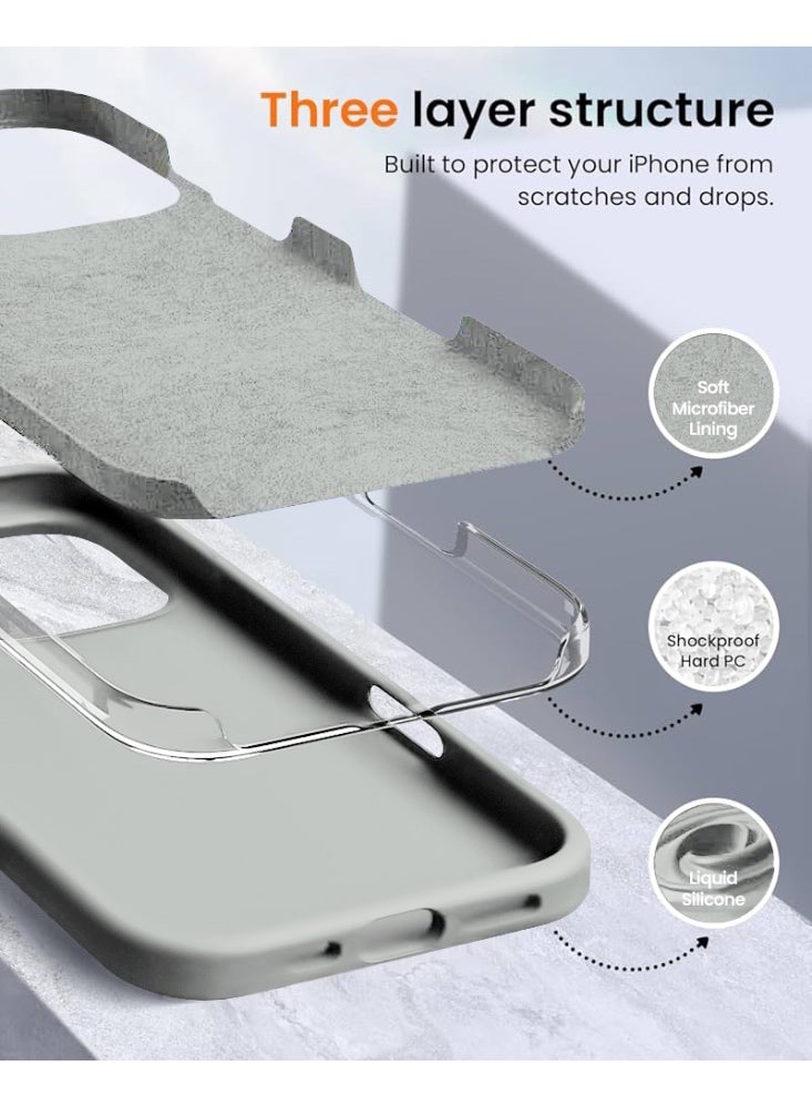 ريتي غطاء سيليكون لآيفون 16 برو ماكس – تصميم أنيق بجودة فائقة، ملمس ناعم احترافي، مقاوم للصدمات، حماية كاملة مع بطانة فاخرة من الألياف الدقيقة - Image 5