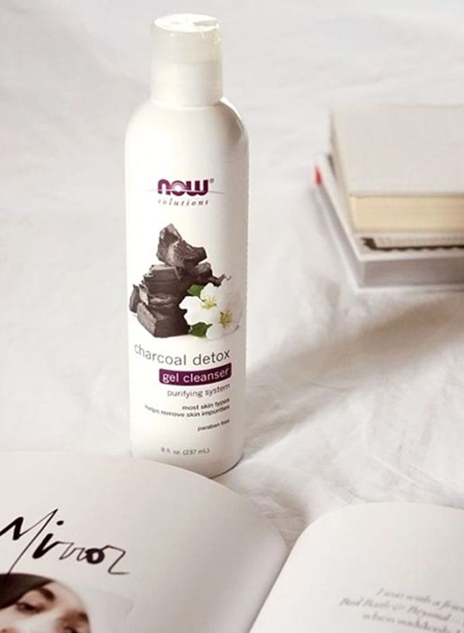 Now Foods Detox Gel Cleanser Charcoal 237ml - Image 3