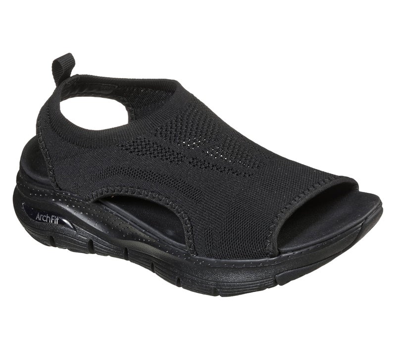 SKECHERS سكيشرز آرتش فيت - سيتي كاتش أسود/أسود 8 B (M) - Image 4