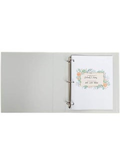 pearhead Bridal Wedding Organizer Wedding Planner Book Diy Wedding Planner Wedding Keepsake Ivory Linen  - Image 2