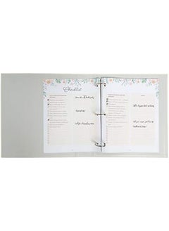 pearhead Bridal Wedding Organizer Wedding Planner Book Diy Wedding Planner Wedding Keepsake Ivory Linen  - Image 4