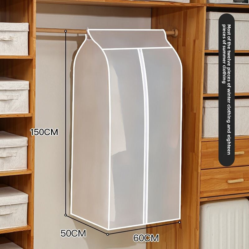Transparent Washable Garment Dust Cover [50*60*150] high translucent 
