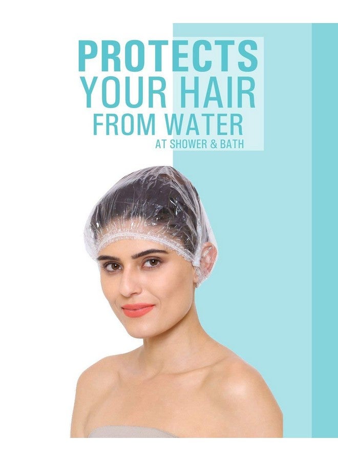 Old Tree غطاء دش شجرة قديمة (عبوة من 50) أغطية دش قابلة لإعادة الاستخدام ومقاومة للماء للنساء والرجال - جودة ممتازة لغطاء الحمام | حماية الشعر | مناسب للفنادق | السبا | صالون الاستخدام المنزلي - Image 4