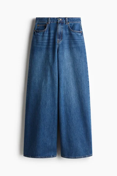 H&M Wide High Jeans