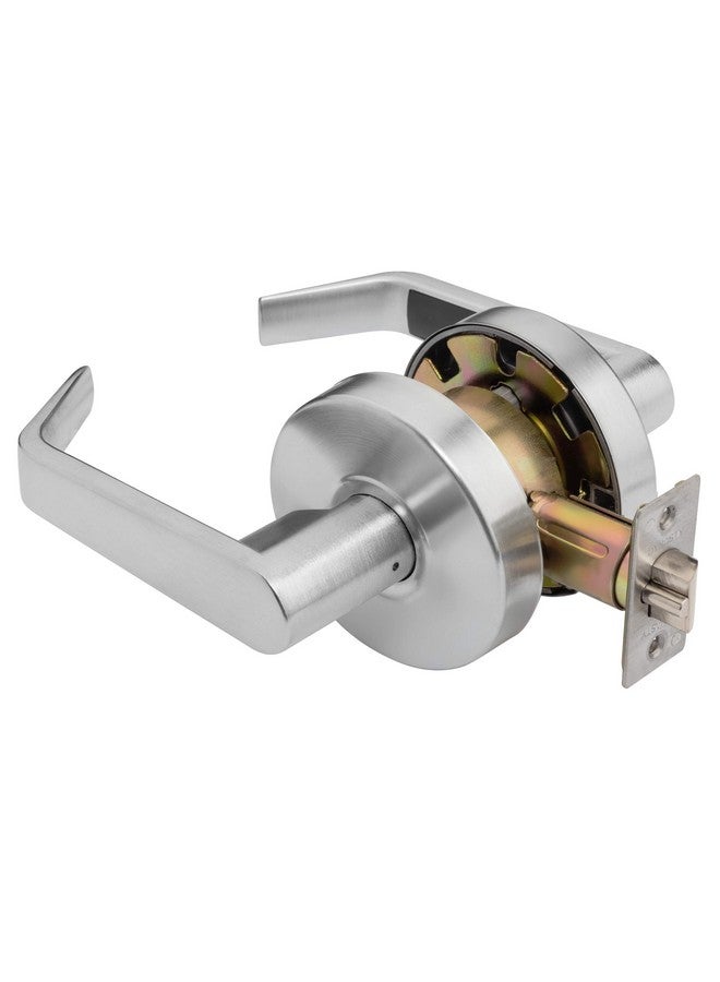 Dynasty Hardware AUG-03-26D Grade 2 Commercial Duty Classroom Function Keyed Lever Lockset, ADA, Satin Chrome Finish - Image 1