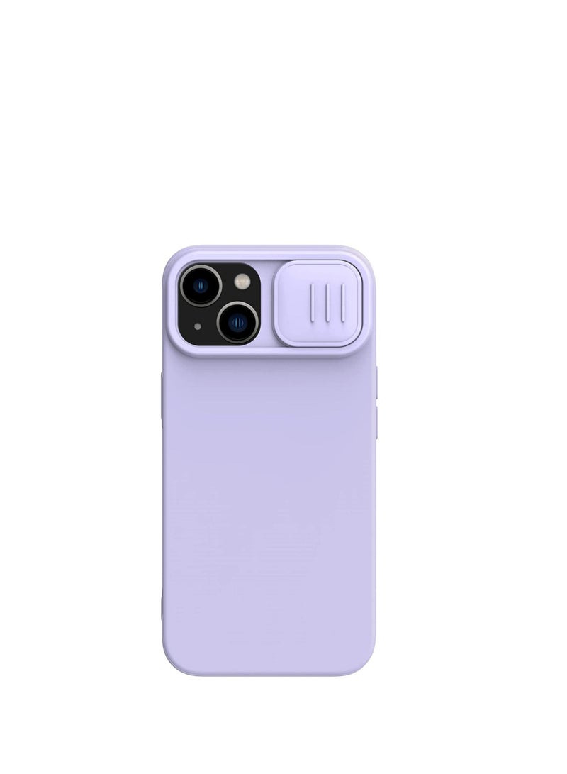Nillkin CamShield Silky Silicone Case For iphone 14 Plus - Purple  - Image 1