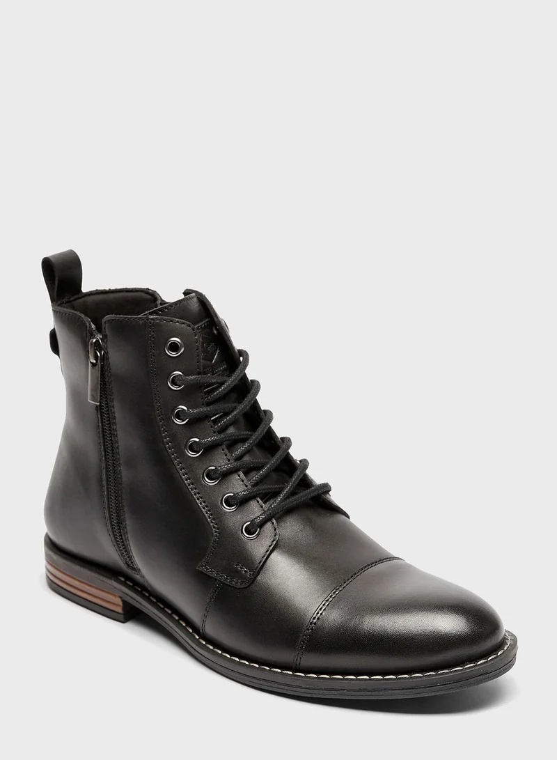 لي كوبر Formal Lace Up Boots