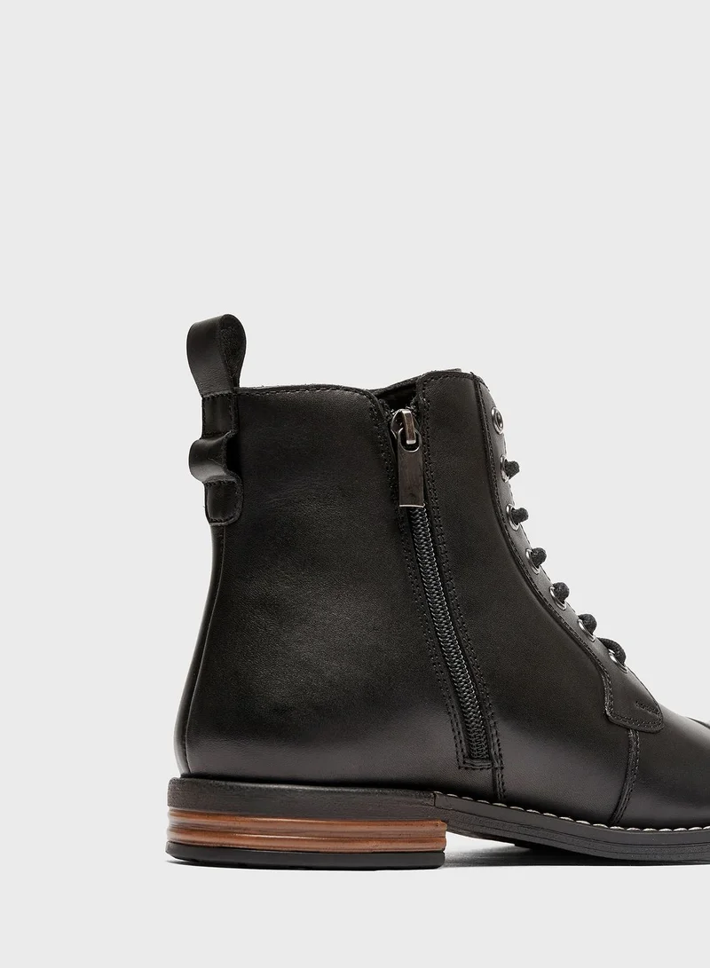 لي كوبر Formal Lace Up Boots
