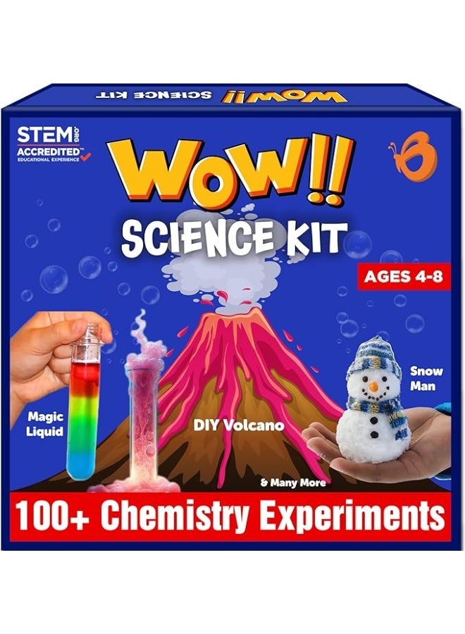 مجموعة تجارب علمية للأطفال من 5 إلى 8 سنوات| هدايا مجموعات علمية للأولاد بعمر 6 سنوات، هدايا رائعة لعمر 7 سنوات| مجموعة علوم البركان من بترفلاي اديفيلدز - Image 1