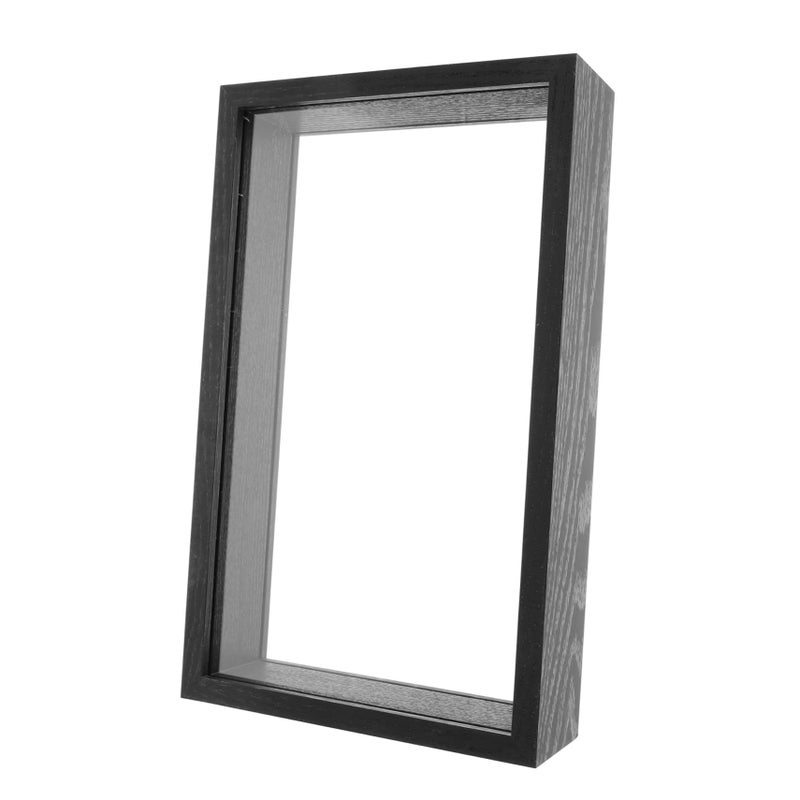 Dual Sided Floating Frame For Pressed Flowers Dried Wooden Shadow Box Home Decor - Image 2