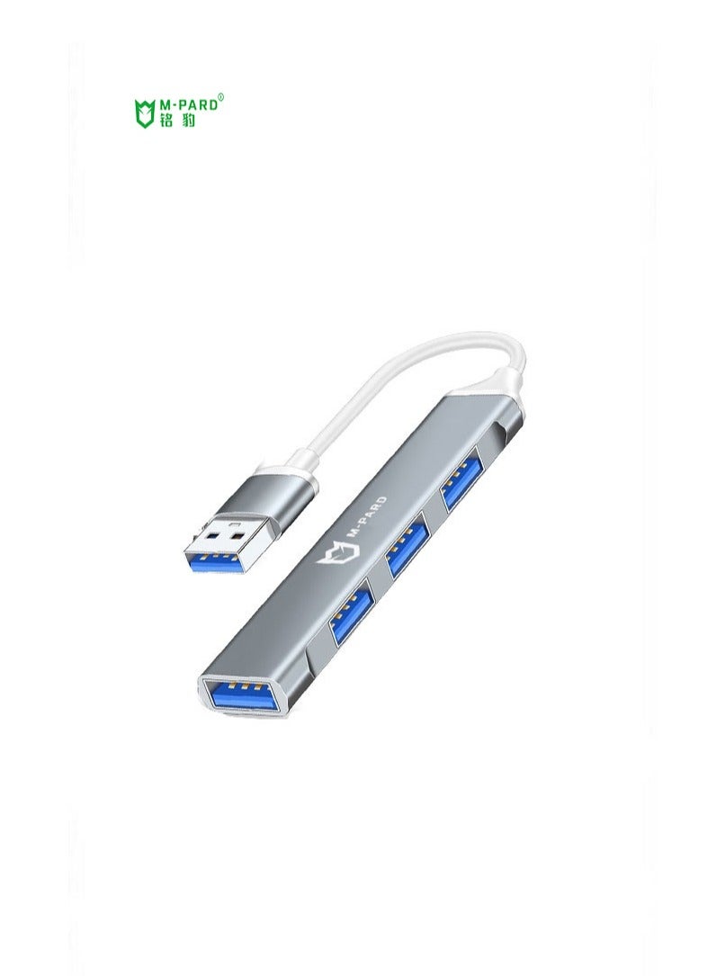 M-PARD USB 3.0 Hub, 4 Ports USB A Splitter Ultra-Slim USB Expander for Mouse, Keyboard, Flash Drive, U Disk, Printer Compatible with Laptop, Desktop PC, Xbox, PS5, and More