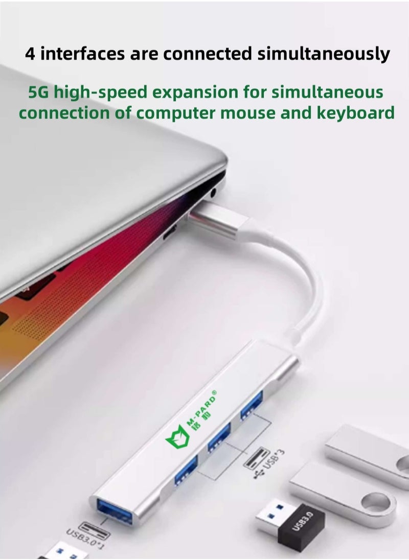 M-PARD M-PARD USB 3.0 Hub, 4 Ports USB A Splitter Ultra-Slim USB Expander for Mouse, Keyboard, Flash Drive, U Disk, Printer Compatible with Laptop, Desktop PC, Xbox, PS5, and More  - Image 5