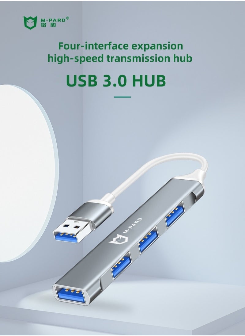 M-PARD M-PARD USB 3.0 Hub, 4 Ports USB A Splitter Ultra-Slim USB Expander for Mouse, Keyboard, Flash Drive, U Disk, Printer Compatible with Laptop, Desktop PC, Xbox, PS5, and More  - Image 3