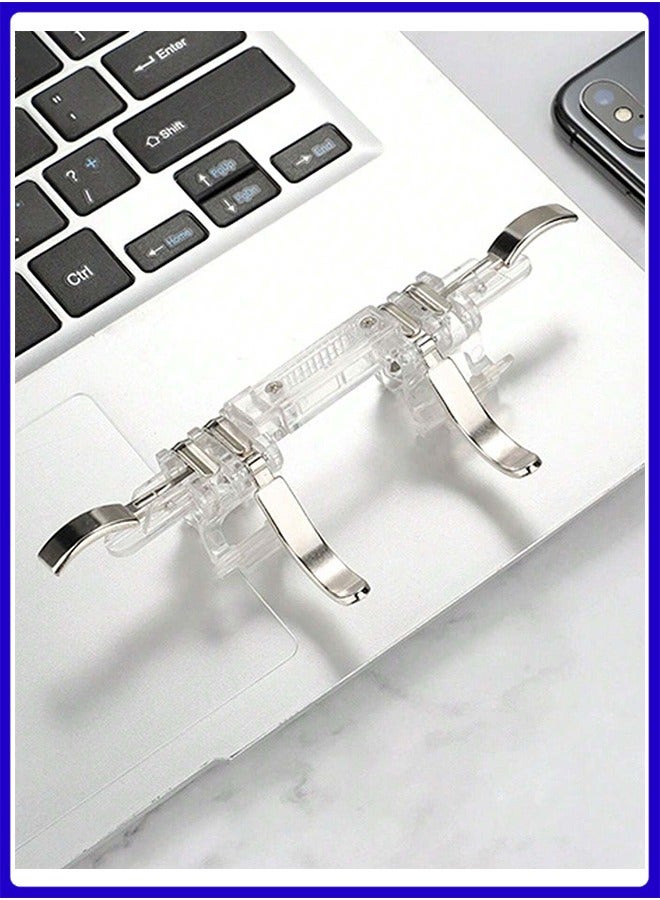 Digipace Cell Phone Gaming Triggers，game handle，Game Controller ，Compatible with PUBG Mobile/Knives Out/Call of Duty Mobile, Phone Triggers for Gaming with Sensitive Shoot and Aim - Image 4