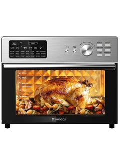 Dxmocos 30L Air Fryer Toaster Oven, Stainless Steel Air Fryer Rotisserie Combo, 21 in 1 Countertop Ovens, Innovative 360 ° Air Frying Technology, Large Air Fryers Oven  - Image 1