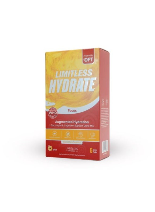 LIMITLESS Hydrate Focus 6 Stick Packs - Image 1