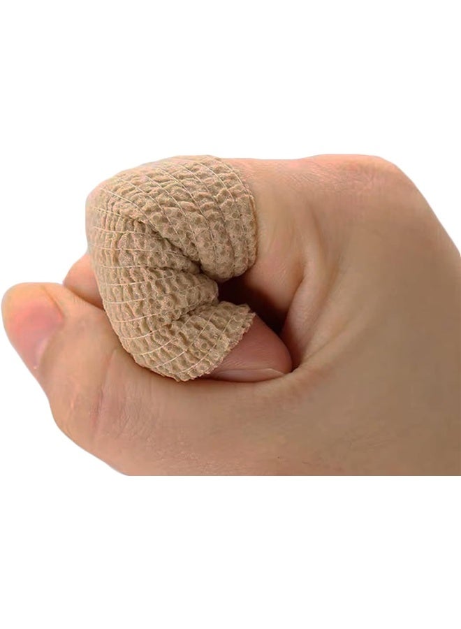 HerMia Cohesive Medical Tape, Self Adhesive Bandages, Breathable Waterproof Elastic Athletic Non-Woven Bandage, 8 Rolls Sports Wrap Tape for Wrist and Ankle - Image 2