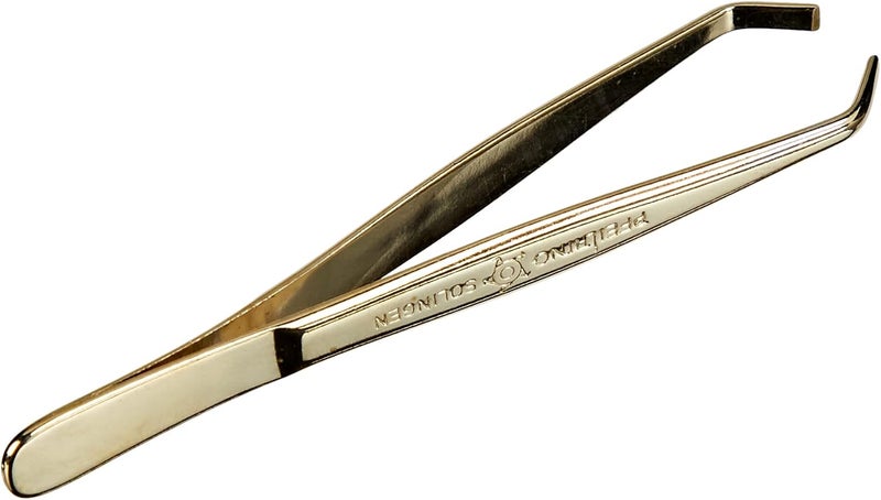 Pfeilring 9cm Gold Plated Tong Eyebrow Tweezers - Image 3