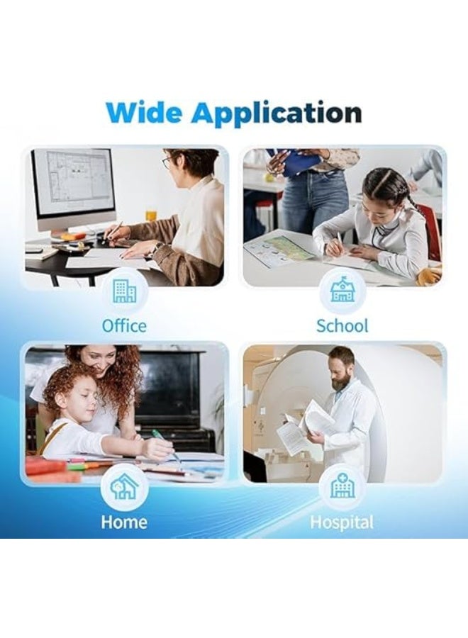 Terabyte 63XL Compatible Ink Cartridges, Black and Tricolor, 30ml, 4-Pack for Officejet 3830 4650 5200, Envy 4520, Deskjet 1110 2130 3630 Printer - Image 3