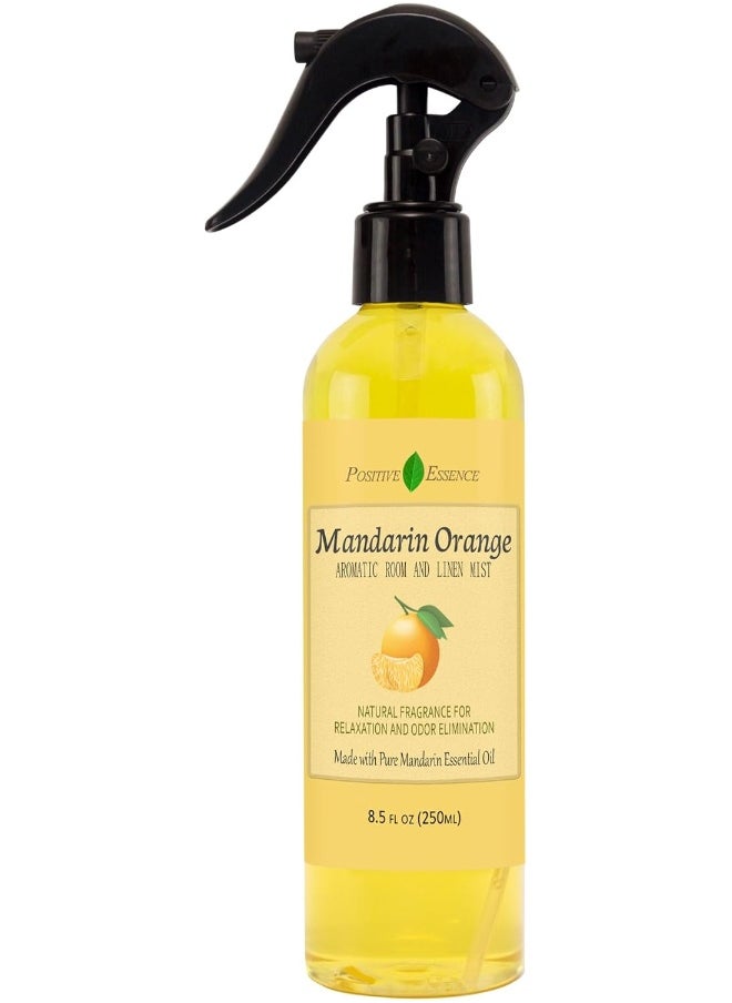 Positive Essence Mandarin Orange Linen And Room Spray, Natural Air Freshener Made With Pure Mandarin Essential Oil, Bathroom Air Freshener, Pillow Spray, Or Bathroom Air Freshener Odor Eliminator - pzsku/ZB4CB62380C09D9FDF514Z/45/_/1722149796/71563edc-a23e-4556-a3c4-6e32274ccb27