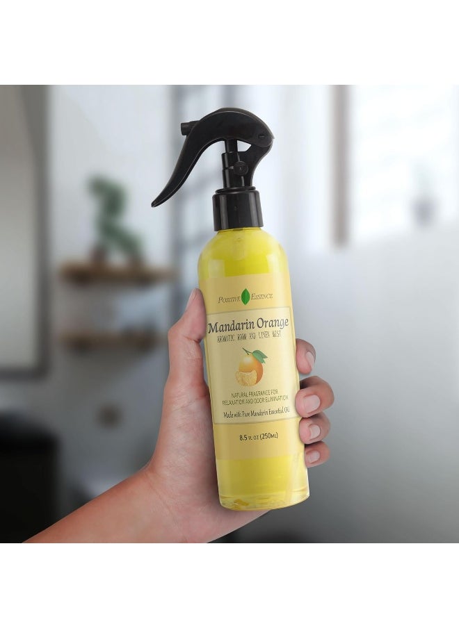 Positive Essence Mandarin Orange Linen And Room Spray, Natural Air Freshener Made With Pure Mandarin Essential Oil, Bathroom Air Freshener, Pillow Spray, Or Bathroom Air Freshener Odor Eliminator - pzsku/ZB4CB62380C09D9FDF514Z/45/_/1722149798/8f9b0c07-c11b-4093-aa59-50a3fb9d290b