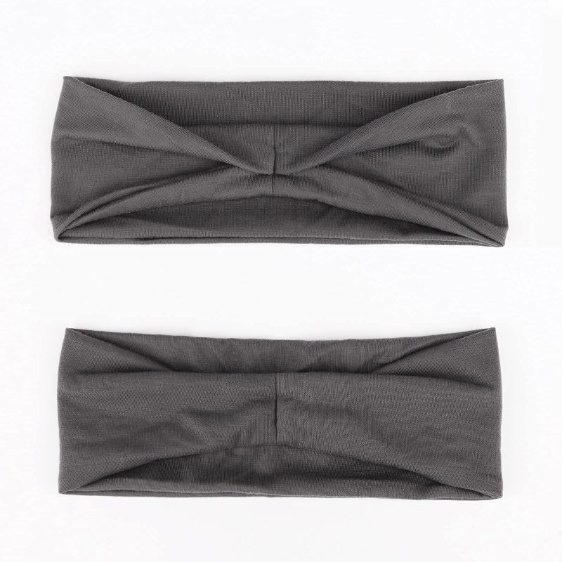 DRESHOW Yoga Sports Headbands for Women Elastic Non-Slip Headbands Workout Running Hair Bands 6 Pack - Image 5