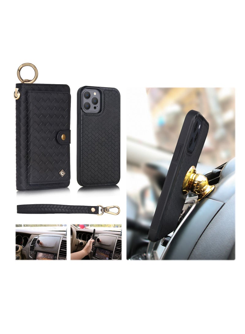 Suteni Flip Cover Protective Leather Case for iPhone - Image 2