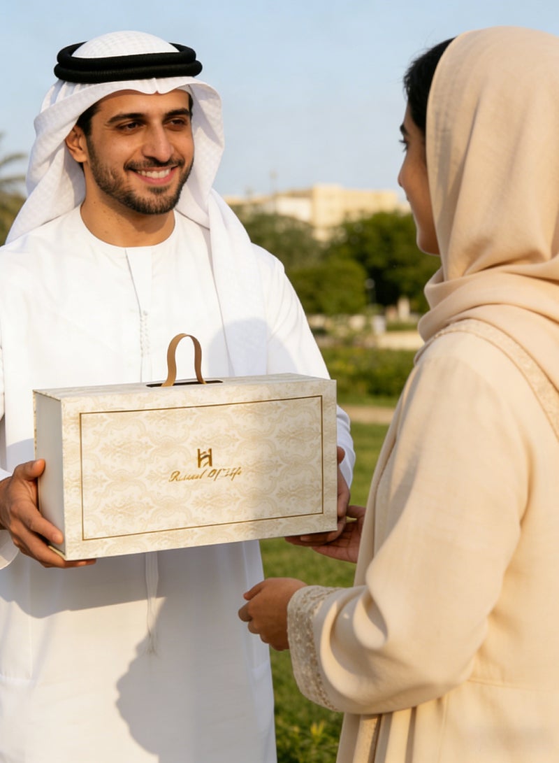 kangchoice Luxury Coffee & Tea Cup and Saucer Set with Spoons – Vintage Embossed Ceramic Cups, Ideal for Turkish & Arabic Coffee, Elegant Gift & Hospitality Use - Image 2