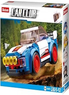 Sluban Sluban Construction M38-B0675 Rally CAR, Multi Colou 