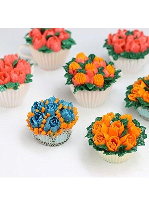 HPK HPK Russia Icing Piping Nozzles Tips Pastry Cake SugarCraft Decorating Tool Set of 7  - Image 2