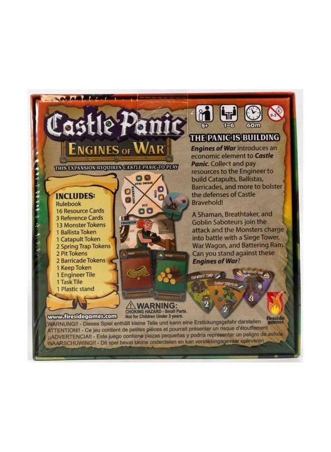Fireside Games Engines of War ⎸Castle Panic Expansion ⎸Board Game for Adults and Family ⎸Cooperative Board Game ⎸Ages 8+ ⎸for 1 to 6 Players - Image 2