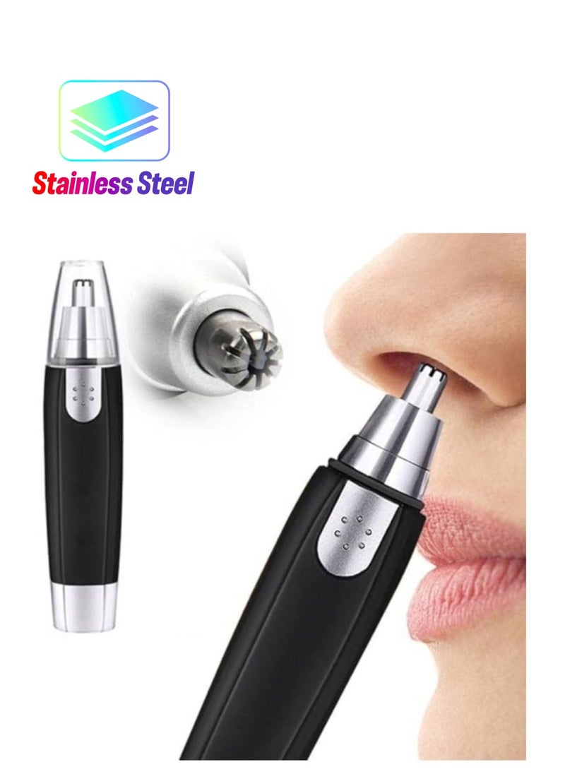 Generic - Electric Nose Hair Trimmer Implement Shaver Clipper Men Women Ear Neck Eyebrow Trimmer Shaver Man Clean Trimer Razor Remover Kit - Image 1