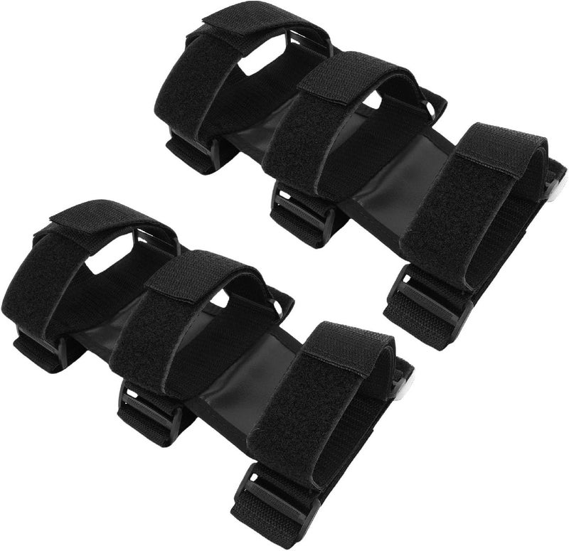 Yoidesu Extinguisher Mount Strap, Roll Bar Extinguisher Holder 3 Reinforced Nylon Straps 2PCS for Trunk - Image 1