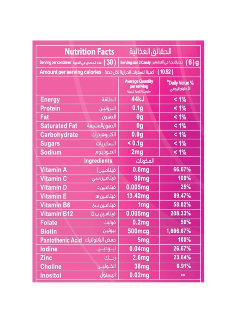 Mothernest Multivitamin with Biotin + Zinc 60 Gummies - Image 3