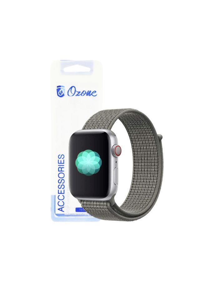 NIBEMINENT Replacement Band For Apple Watch Series 1/2/3/4 42mm/44mm Spruce Fog - Image 2