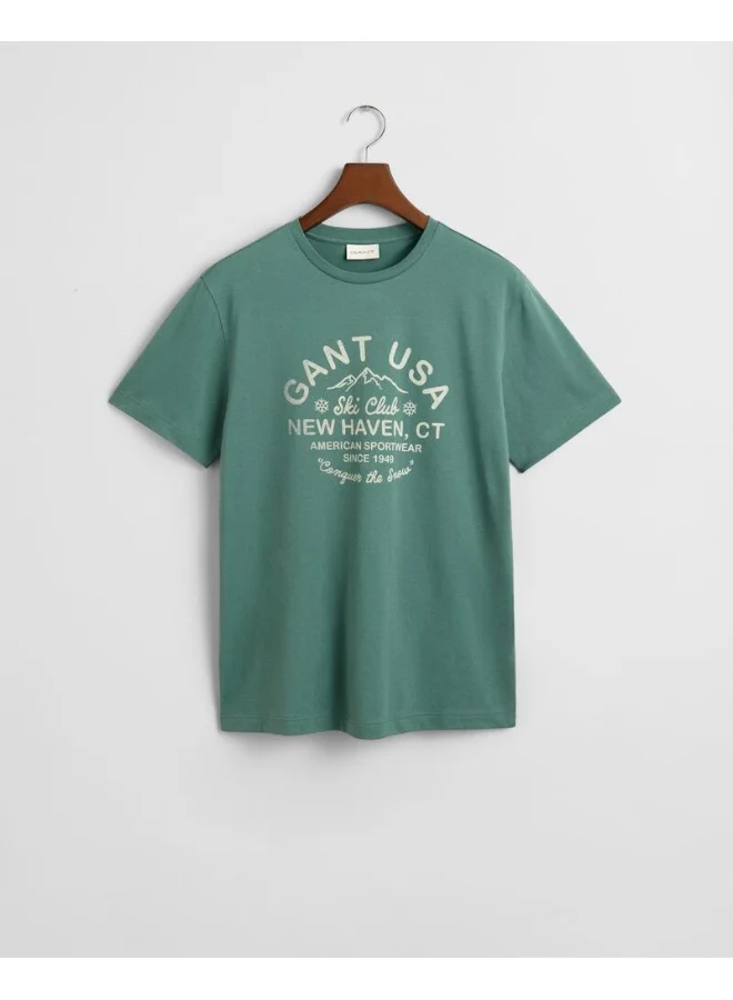 GANT SEASONAL GRAPHIC T-SHIRT
