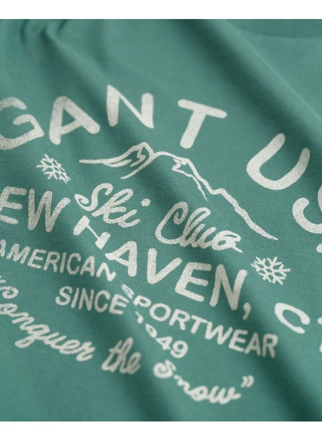 GANT SEASONAL GRAPHIC T-SHIRT