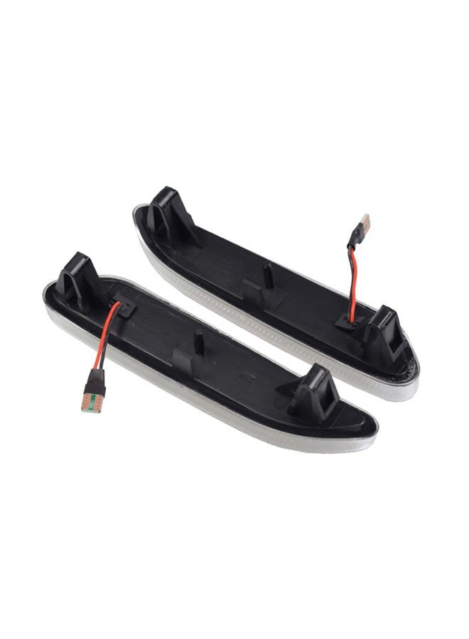 znakeauto 2X LED Front Fender Side Marker Lights Assembly Turn Signal Lamp Compatible with 2011 2012 2013 2014 2015 2016 Mini Cooper R60 R61 Countryman Paceman (Clean Lens) - Image 3