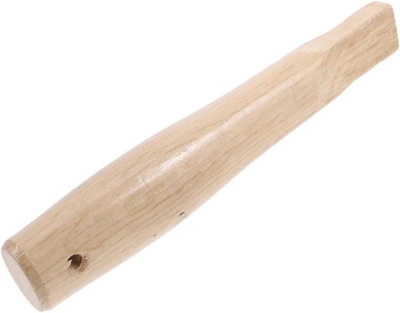 IMIKEYA Wooden Sledge Hammer Handle 18cm Oak Replacement Handle for DIY Hand Tools and Sledge Repair - Image 1
