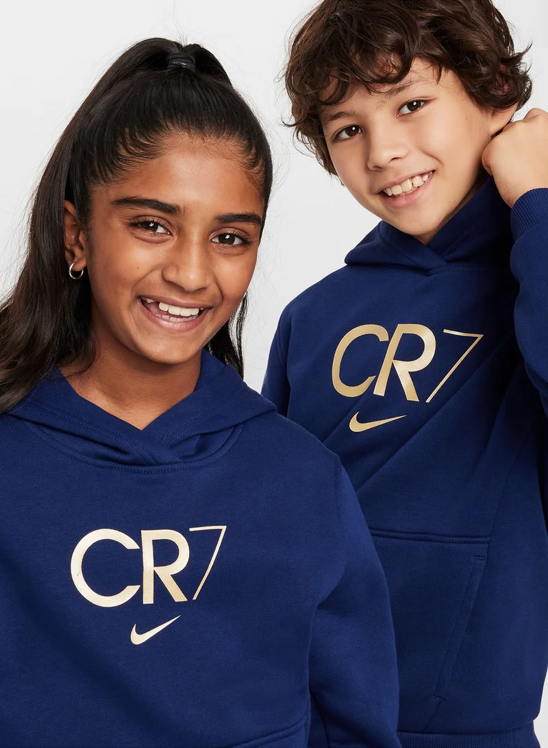 نايكي Kids Cr7 Club Fleece Hoodie