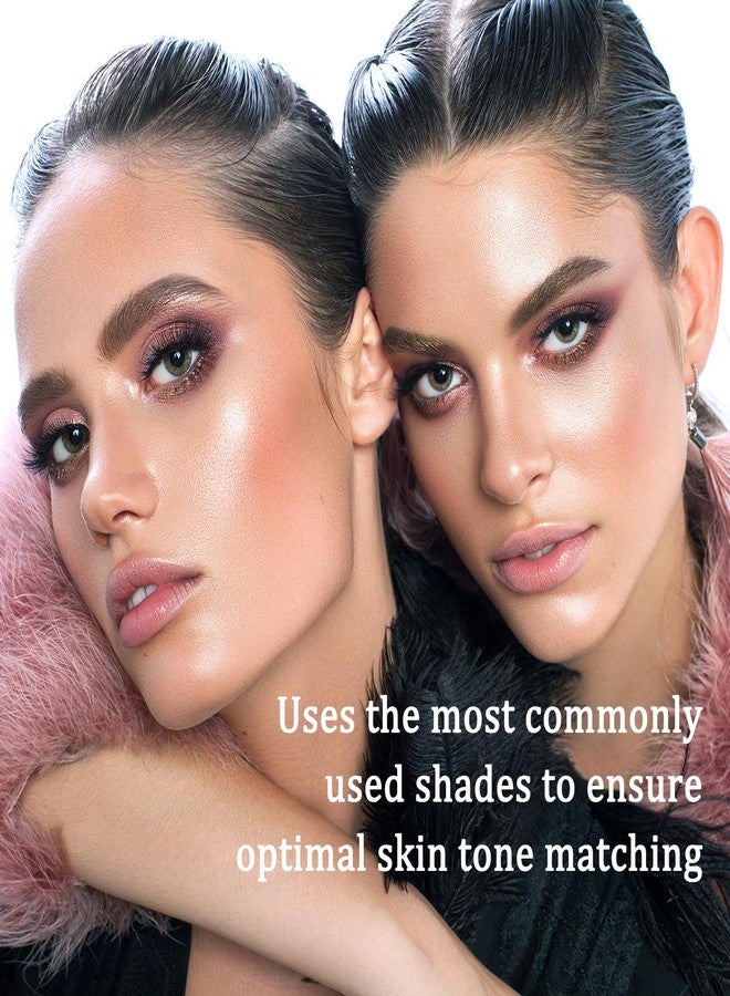 LJYBoBin 3PCS 15 Colors Correcting Concealer Palette with Brushes,Waterproof Color Corrector Palette,Full Coverage Concealer Makeup Pallets Kit,Makeup Cream Contour Conceler for Dark Circles and Blemish - Image 3